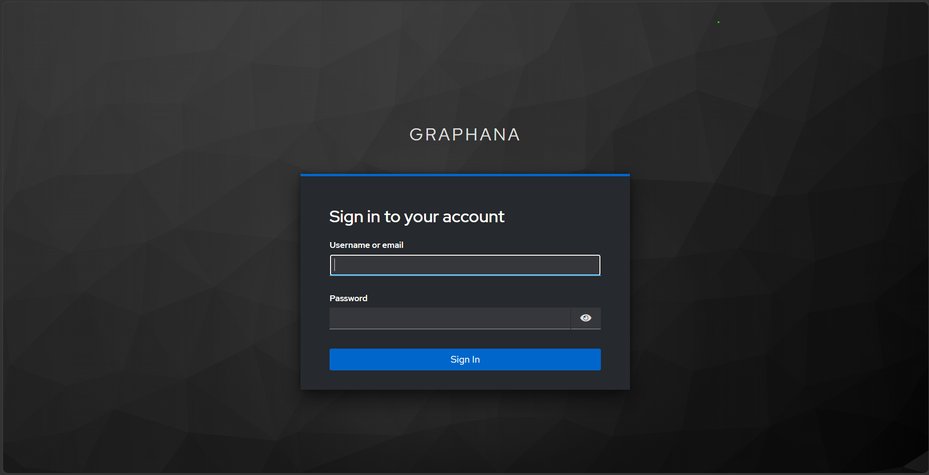 Keycloak login page displayed in the browser during the Grafana SSO authorization flow